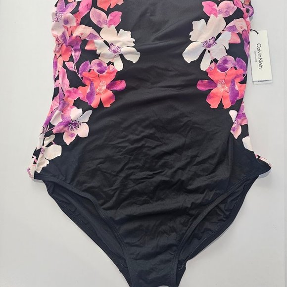 Calvin Klein Cross-Back Tummy Control Swimsuit Size 18 - Picture 6 of 11